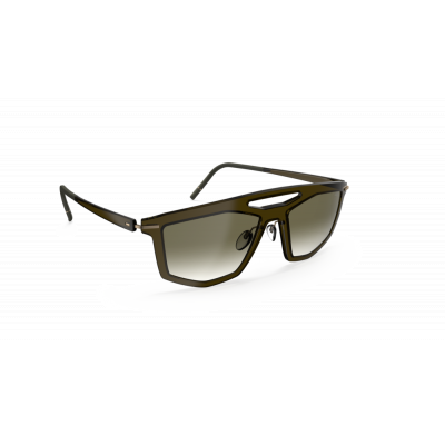 Silhouette Infinity Collection 4092 Unisexbrille in Oliv