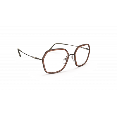 Silhouette Dynamics Colorwave Contour 4569 Damenbrille in Sandbraun