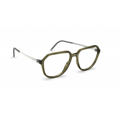 Neubau Eyewear Mika 0T142 Herrenbrille in Dark Green/titanium