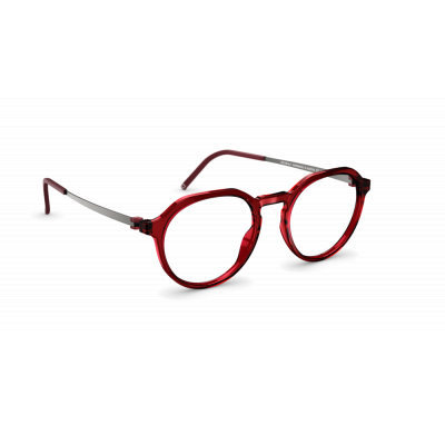 Neubau Eyewear Michi 0T143 Herrenbrille in Dark Red/graphite