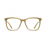 Unisexbrille Neubau Jonny T147 in modernem Design mit rechteckigem Rahmen in mattem Beige, ideal für jeden Stil.