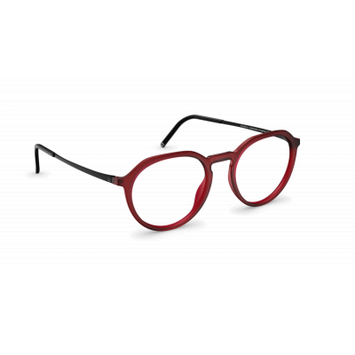 Neubau Eyewear Eugen II 0T149 Herrenbrille in Ruby Red Matte/black