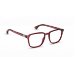 Neubau Eyewear Jamie 0T152 Unisexbrille in Dark Red/graphite