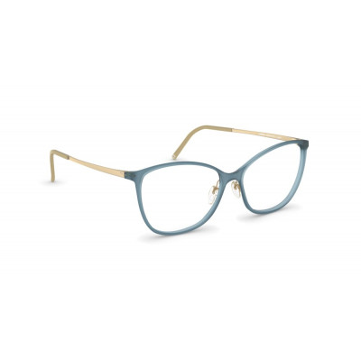 Neubau Eyewear Laura 0T157 Damenbrille in Teal Matte/gold