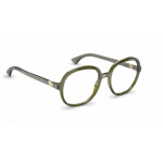 Neubau Eyewear Isa 0T165 Damenbrille in Dark Green/gold