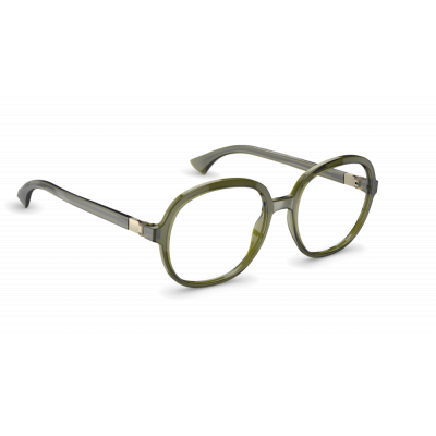 Neubau Eyewear Isa 0T165 Damenbrille in Dark Green/gold