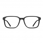 Unisexbrille Neubau Bob II T193 in Schwarz, rechteckige Form, modern und stylisch für Damen und Herren.
