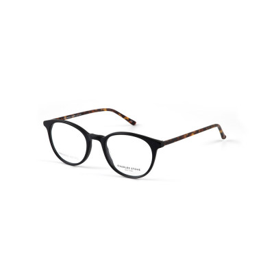 Charles Stone Unisex-Brille NY 30002 C4 in Schwarz