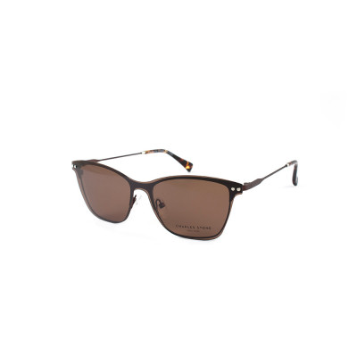 Charles Stone Unisex-Brille NY 30041 C2 in Braun