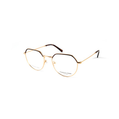 Charles Stone Unisex-Brille NY 30045 C2 in Gold
