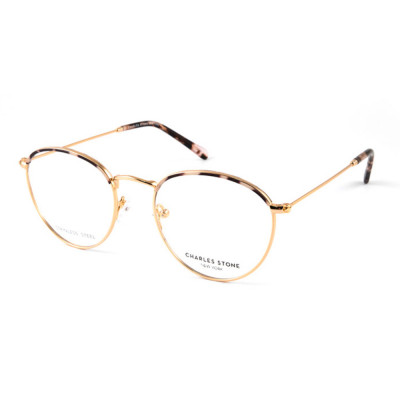 Charles Stone Unisex-Brille NY 30046 C2 in Gold