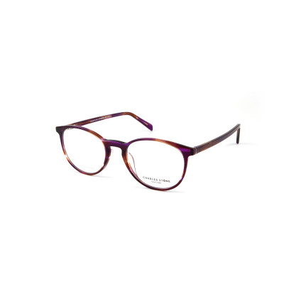 Charles Stone Unisex-Brille NY 30047 C2 in Lila