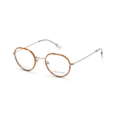 Charles Stone Unisex-Brille NY 30077 C2 in Braun