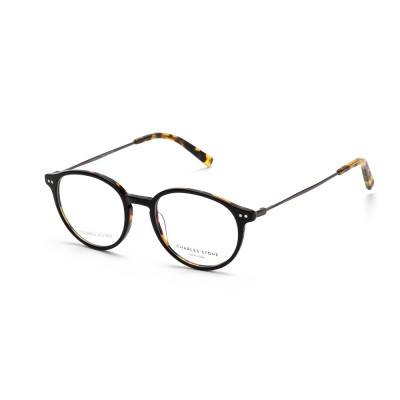Charles Stone Unisex-Brille NY 30079 C1 in Schwarz
