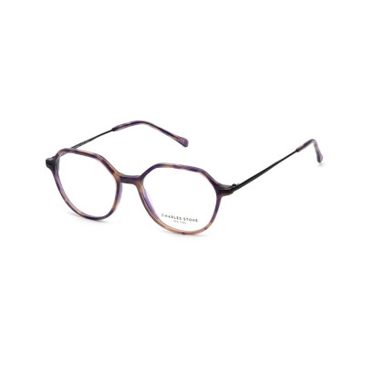 Charles Stone Unisex-Brille NY 30082 C2 in Schwarz