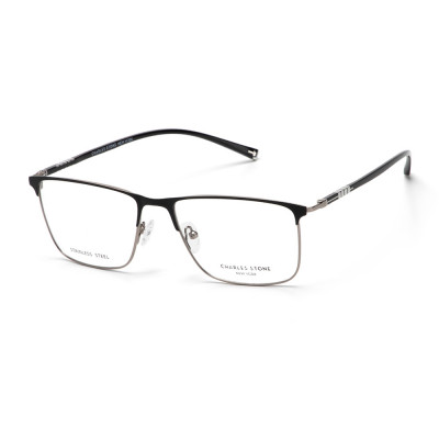 Charles Stone Unisex-Brille NY 30088 C2 in Schwarz