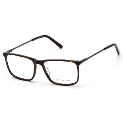 Charles Stone Unisex-Brille NY 30098 C3 in Braun
