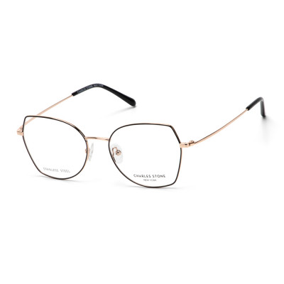 Charles Stone Unisex-Brille NY 30103 C1 in Schwarz
