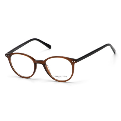 Charles Stone Unisex-Brille NY 30106 C2 in Braun