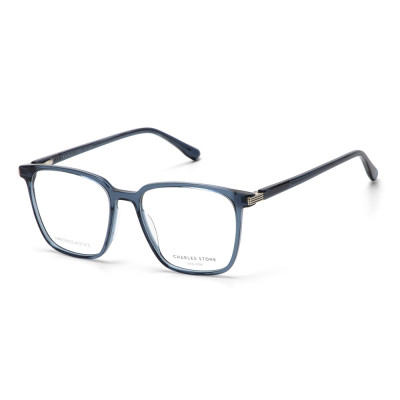 Charles Stone Unisex-Brille NY 30109 C2 in Blau