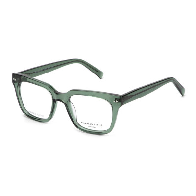 Charles Stone Unisex-Brille NY 30112 C1 in Grün