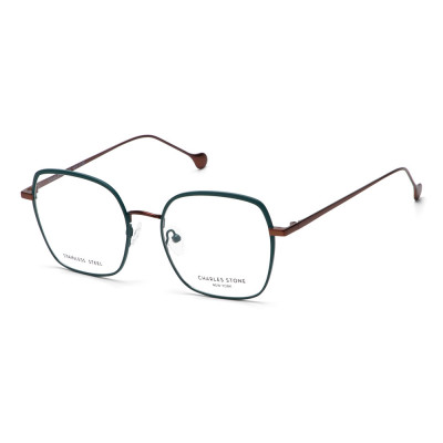 Charles Stone Unisex-Brille NY 30114 C1 in Grün