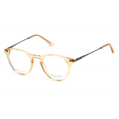 Charles Stone Unisex-Brille NY 30115 C3 in Gelb