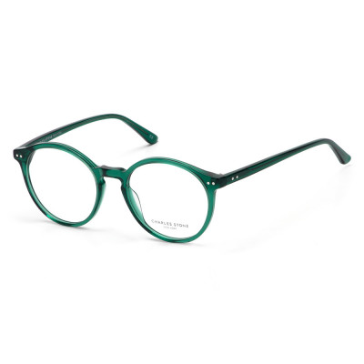 Charles Stone Unisex-Brille NY 30118 C3 in Grün
