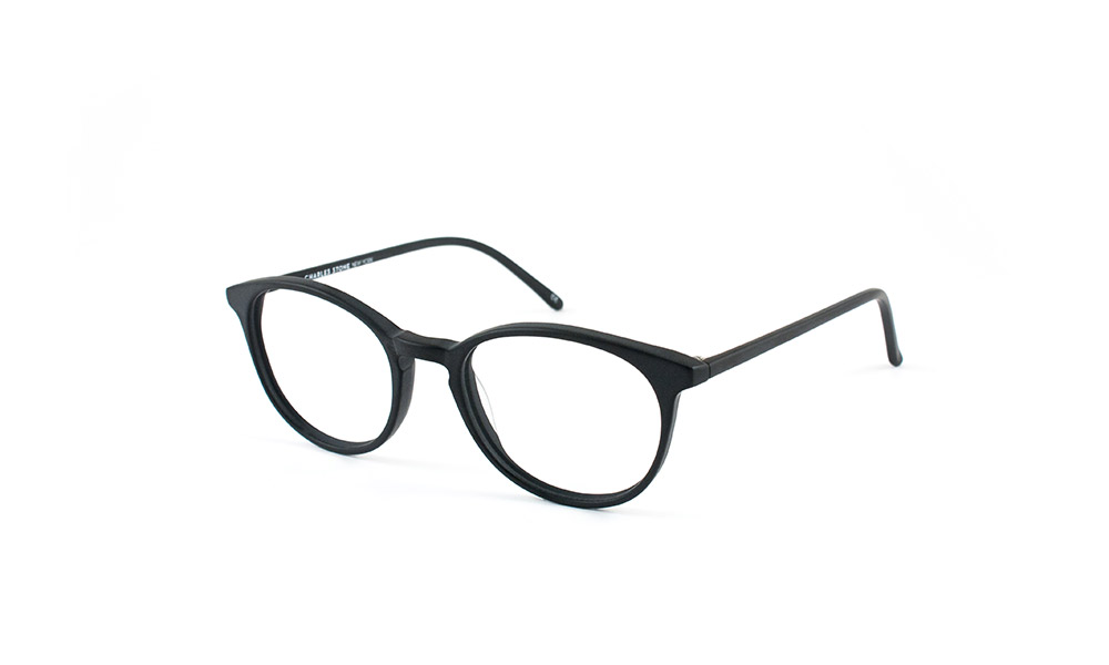 NY 500 C1 48-19 Charles Stone Unisex-Brille NY 500 C1 in Schwarz
