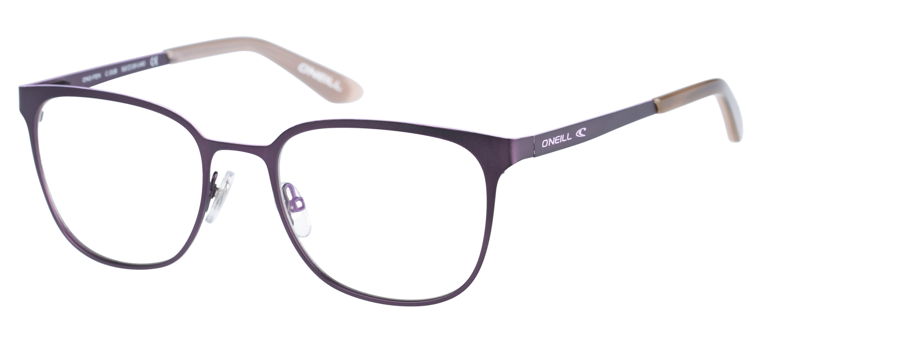O'NEILL O'NEILL 962053-50 52-19 O'NEILL 962053 Unisexbrille mit schlankem Metallrahmen und Vollrand