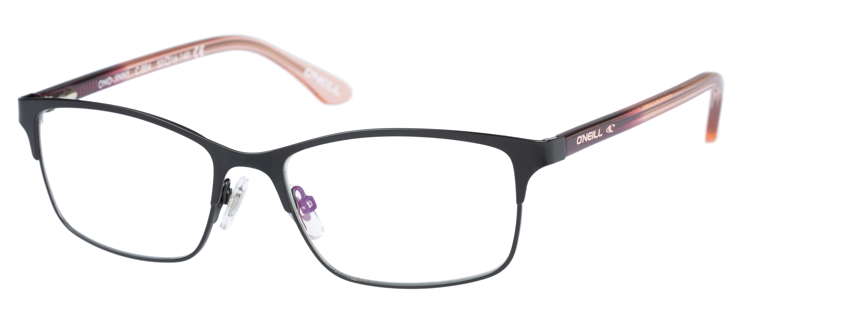 O'NEILL O'NEILL 962055-10 52-16 O'NEILL 962055 Damenbrille mit zartem Metallrahmen und Vollrand