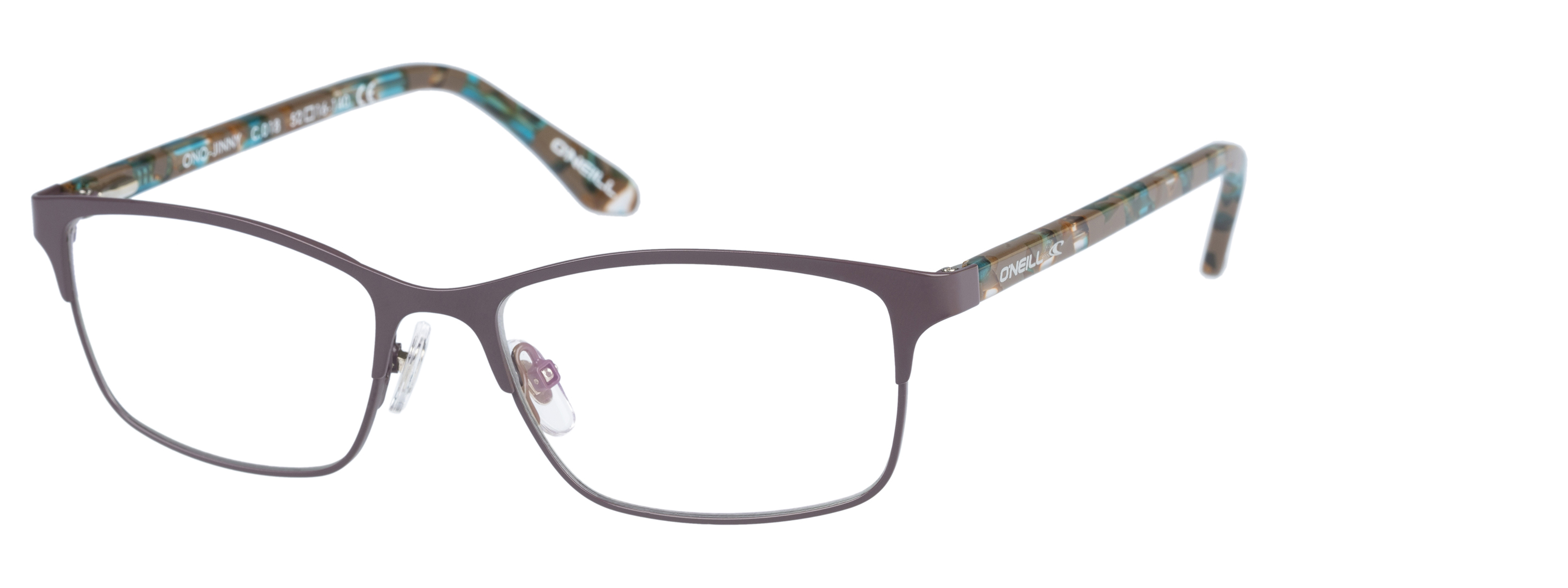 O'NEILL O'NEILL 962055-60 52-16 O'NEILL 962055 Damenbrille mit zartem Metallrahmen und Vollrand