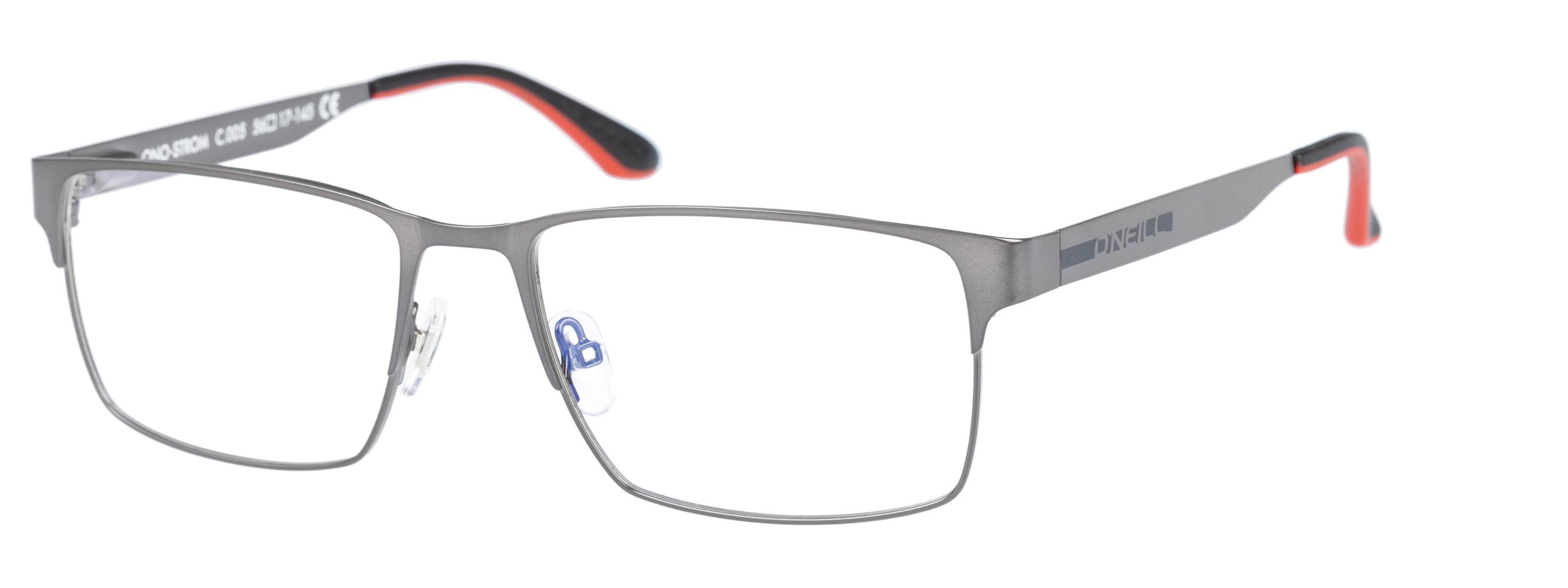 O'NEILL O'NEILL 962059-30 56-17 O'NEILL 962059 modische Herren Vollrandbrille mit Metallrahmen