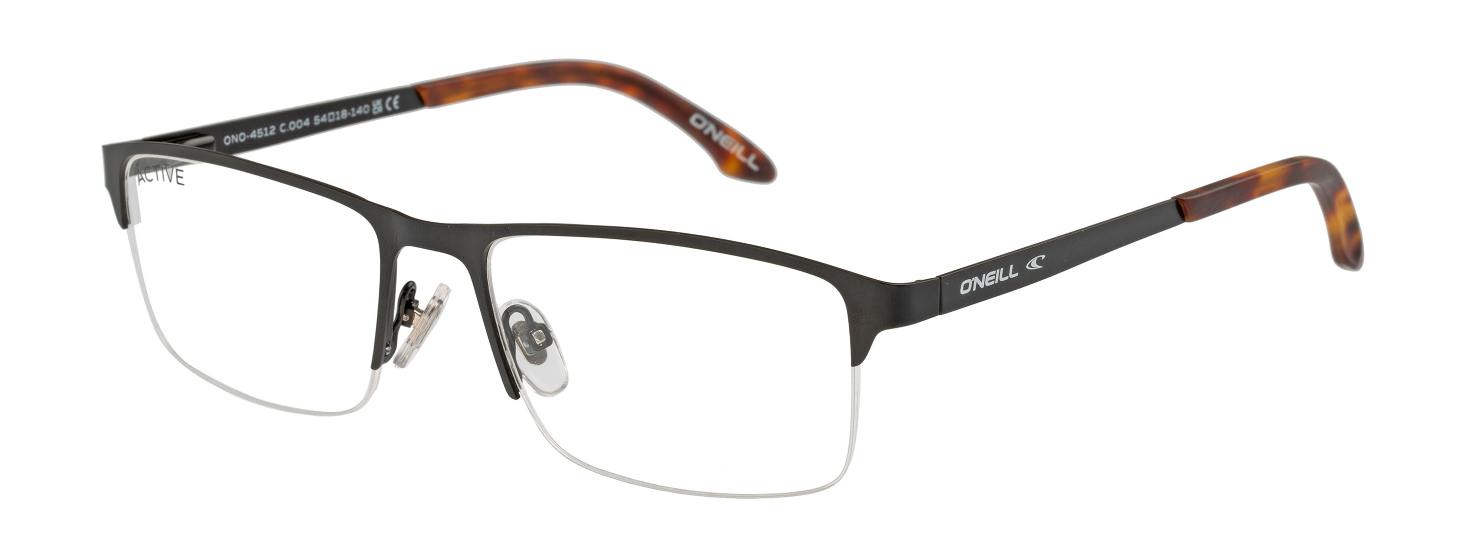 O'NEILL O'NEILL 962063-10 54-18 O'NEILL 962063 Herrenbrille Metall Nylor Rahmen leicht und stabil