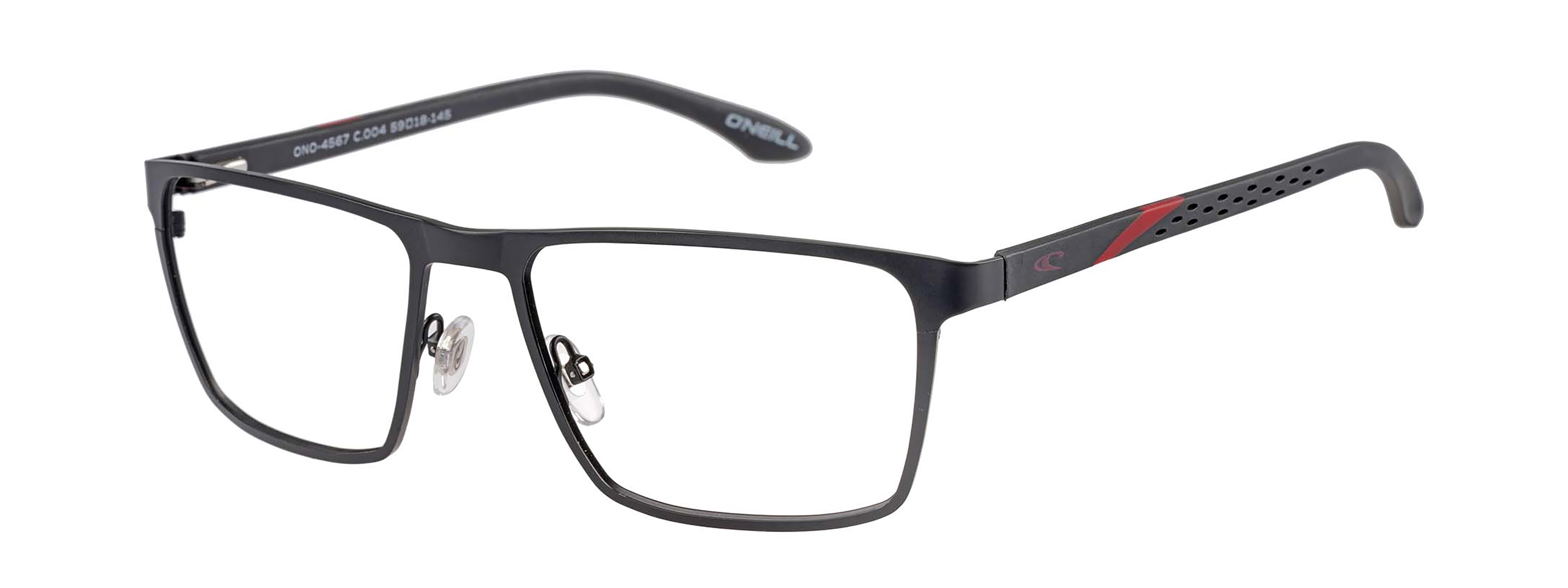 O'NEILL O'NEILL 962072-10 58-19 O'NEILL 962072 Herren Vollrand Metallbrille sportlich elegant komfortabel langlebig