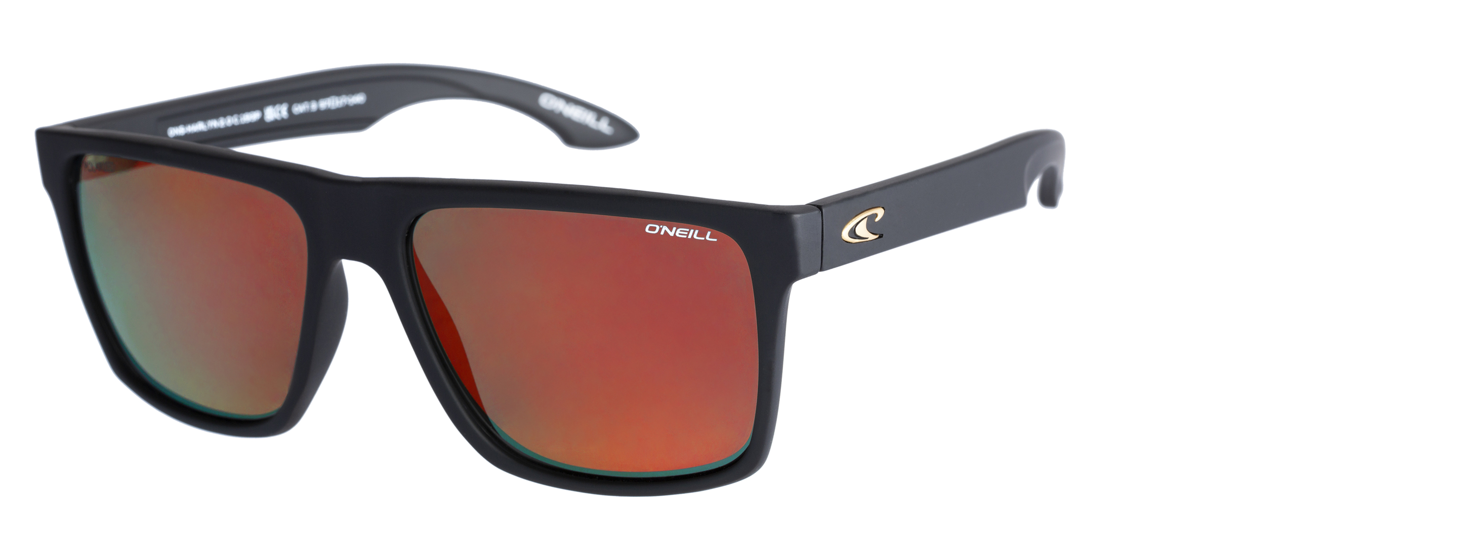 O'NEILL O'NEILL 966060-18 57-17 O'NEILL 966060 maskuline Herren-Sonnenbrille mit robustem Vollrand-Design aus langlebigem Spritzguss