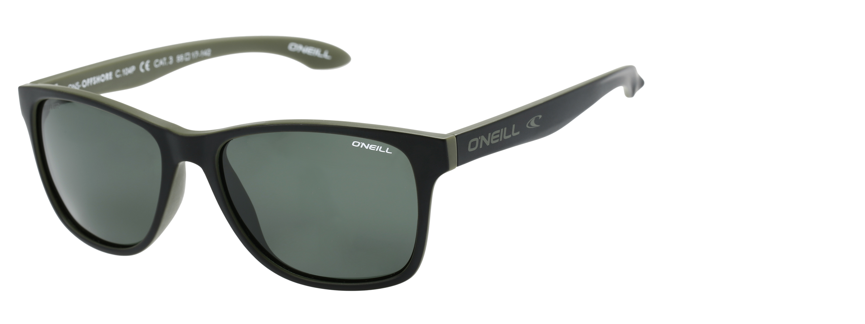 O'NEILL O'NEILL 966064-10 55-18 O'NEILL 966064 vielseitige Unisex-Sonnenbrille mit schickem Vollrand
