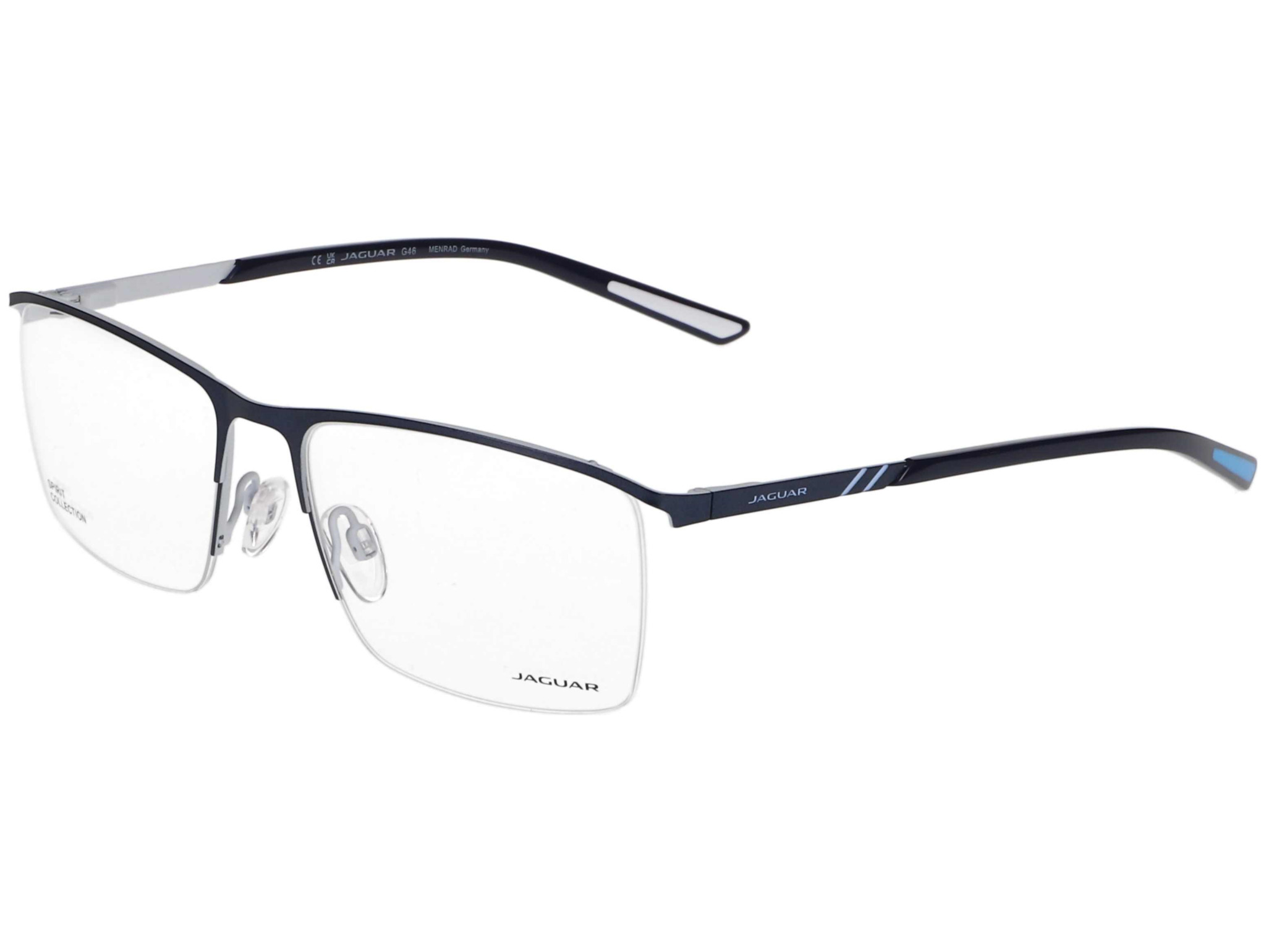 Jaguar 33643-3100 56-18 Jaguar 33643 Brillenfassung Farbe Blau