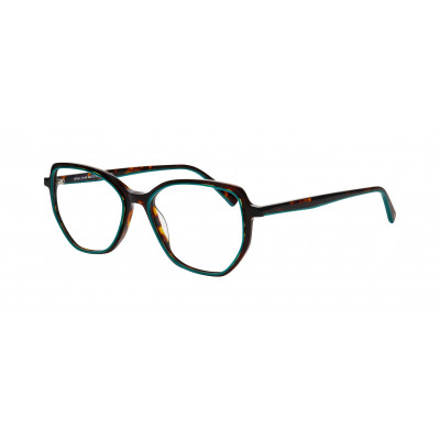 William Morris 50327-9532 – Vollrandbrille in Schmetterlingsform für Damen aus Acetat in Grün