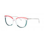 William Morris 50332-6032 – ovale Vollrandbrille für Damen aus Acetat