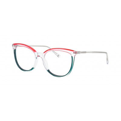William Morris 50332-6032 – ovale Vollrandbrille für Damen aus Acetat