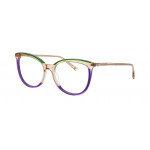 William Morris 50332-1515 – ovale Vollrandbrille für Damen aus Acetat