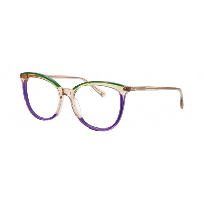 William Morris 50332-1515 – ovale Vollrandbrille für Damen aus Acetat