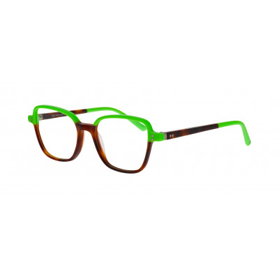 William Morris 50217-C1 – eckige Vollrandbrille für Damen aus Acetat in Grün