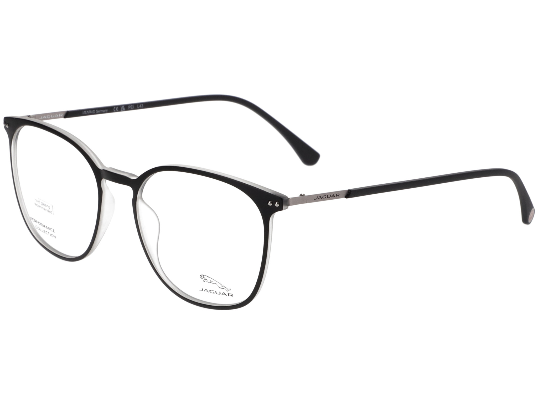 Jaguar 36824-6100 53-17 Jaguar 36824 Brillenfassung Farbe Schwarz