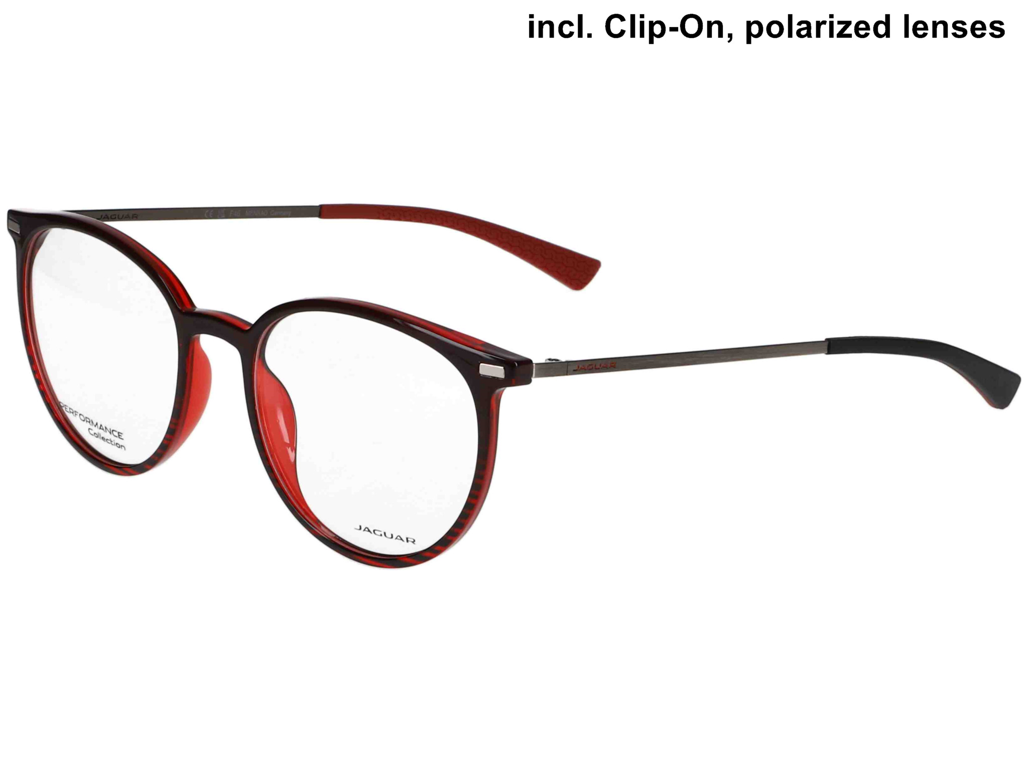 Jaguar 36835-2100 53-19 Jaguar 36835 Brillenfassung Farbe Rot
