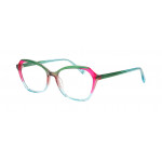 William Morris 50341-9545 – Vollrandbrille in Schmetterlingsform für Damen aus Acetat