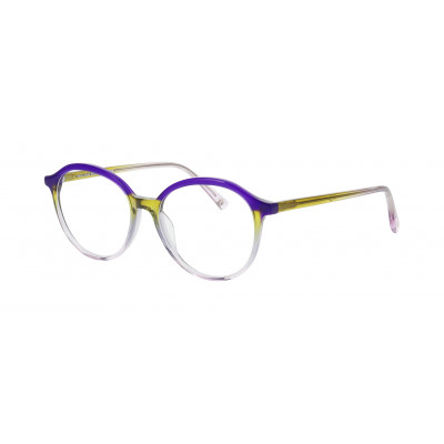 William Morris 50342-3445 – runde Vollrandbrille für Damen aus Acetat