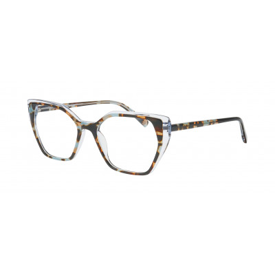 William Morris 50343-6025 – eckige Vollrandbrille für Damen aus Acetat