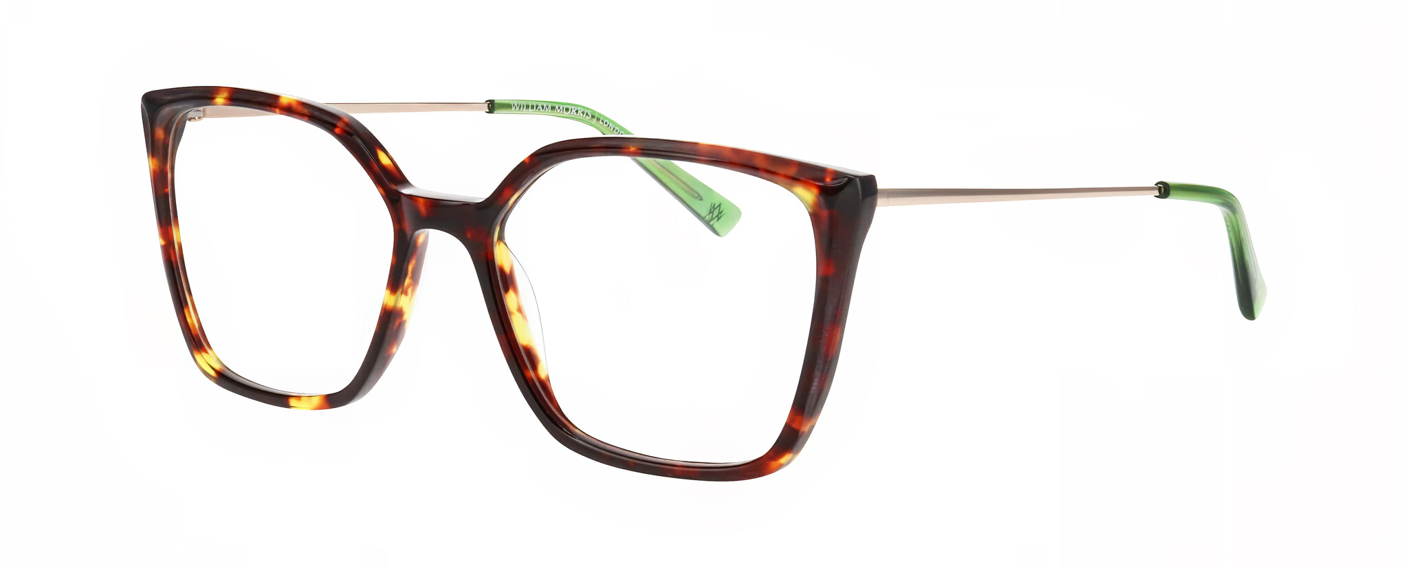 William Morris 50354-5534 52-17 William Morris 50354-5534 – eckige Vollrandbrille für Damen aus Acetat